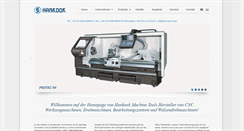 Desktop Screenshot of hanmachine.de
